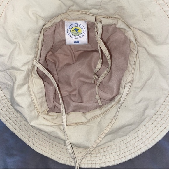 Wallaroo Unisex Beige Sun Hat 100% Cotton - Picture 8 of 9